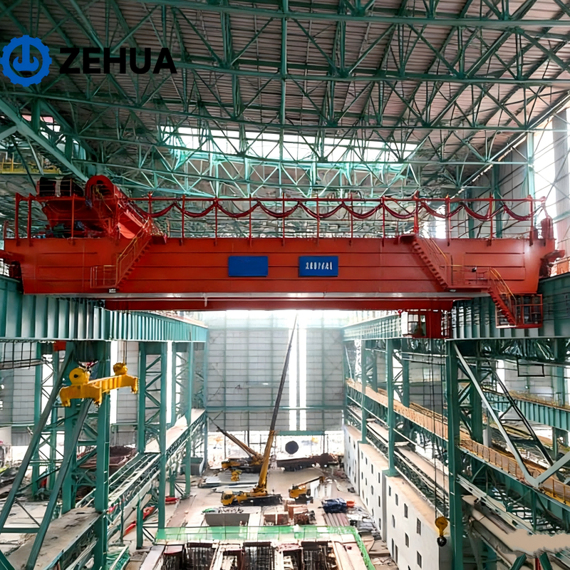 Intelligent Steel Industry Crane System China Factory Double Girder Bridge Casting Crane Specialized for Metallurgy