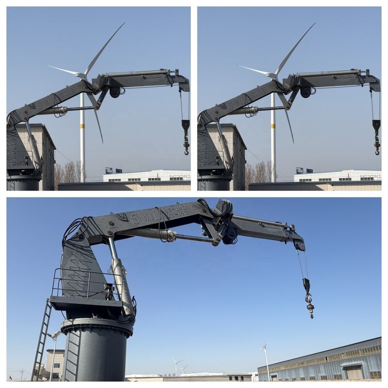 Top Quality Hydraulic Telescopic Knuckle Crane 25 Ton 40 Ton 50 Ton Marine Deck Crane
