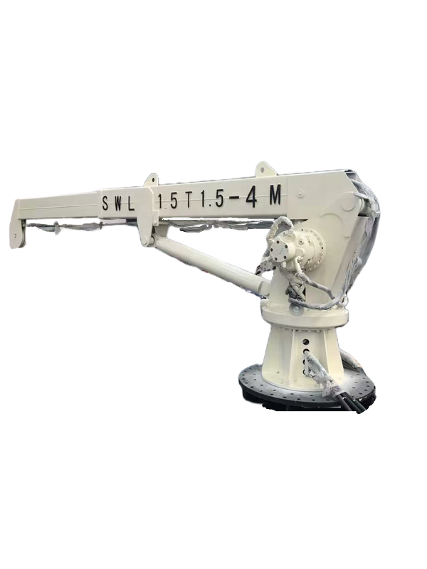 High-quality Offshore Use Electro-hydraulic Marine Crane Foldable Arm Deck Mounted Knuckle Boom Crane