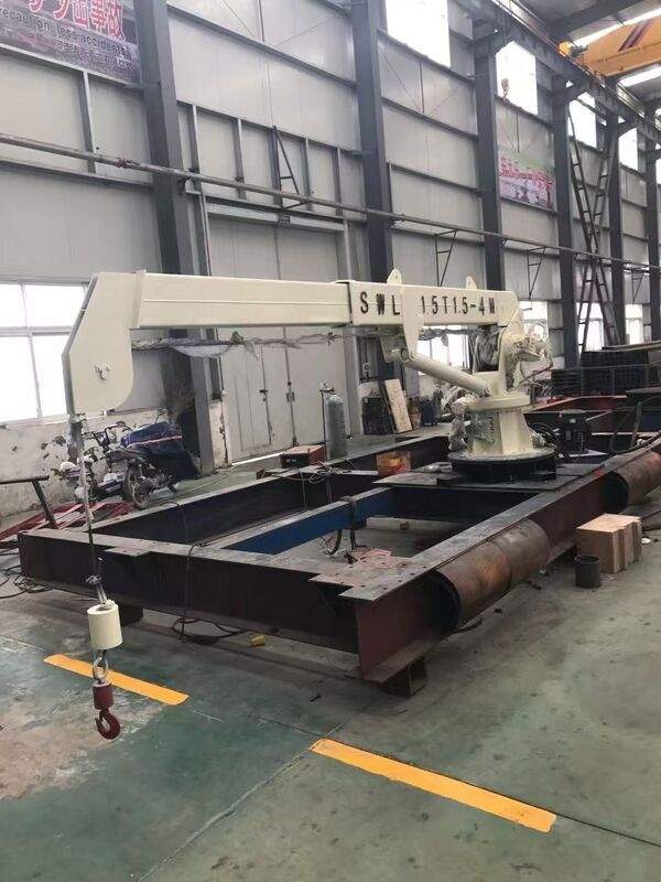 Offshore Use New Deck Crane Best-selling Marine Knuckle Boom Crane with Customizable Lifting Capacity and Arm Length
