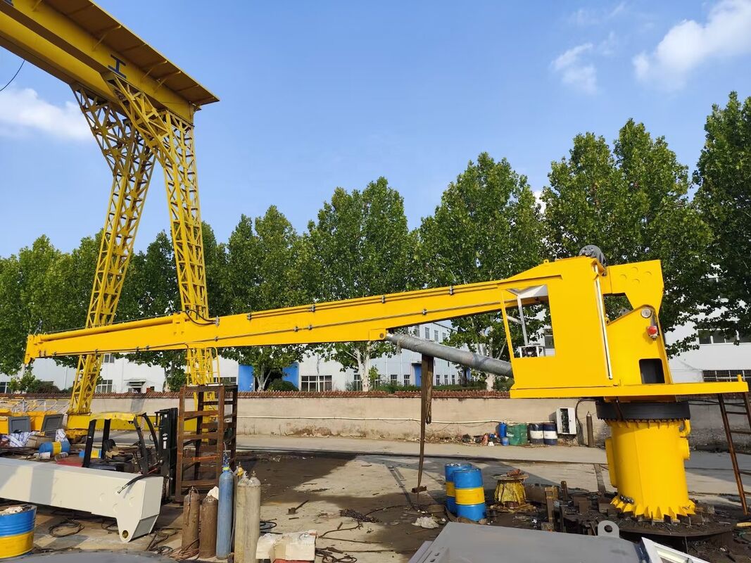 Deck Crane Knuckle Boom Crane Marine Yacht Cargo Ship Hydraulic Knuckle Folding Boom Boat Deck Crane