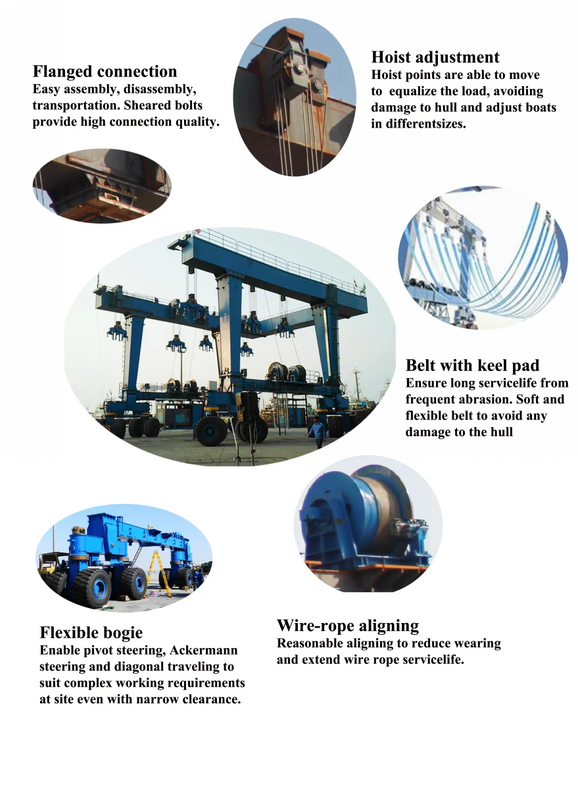 Zehua High Quality Factory Price Yacht Crane Marine Hydraulic Crane for Sale
