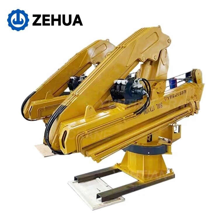 High Quality Mini Hydraulic Marine Crane | Zehua Marine Travel Lift for Yacht & Ship Handling