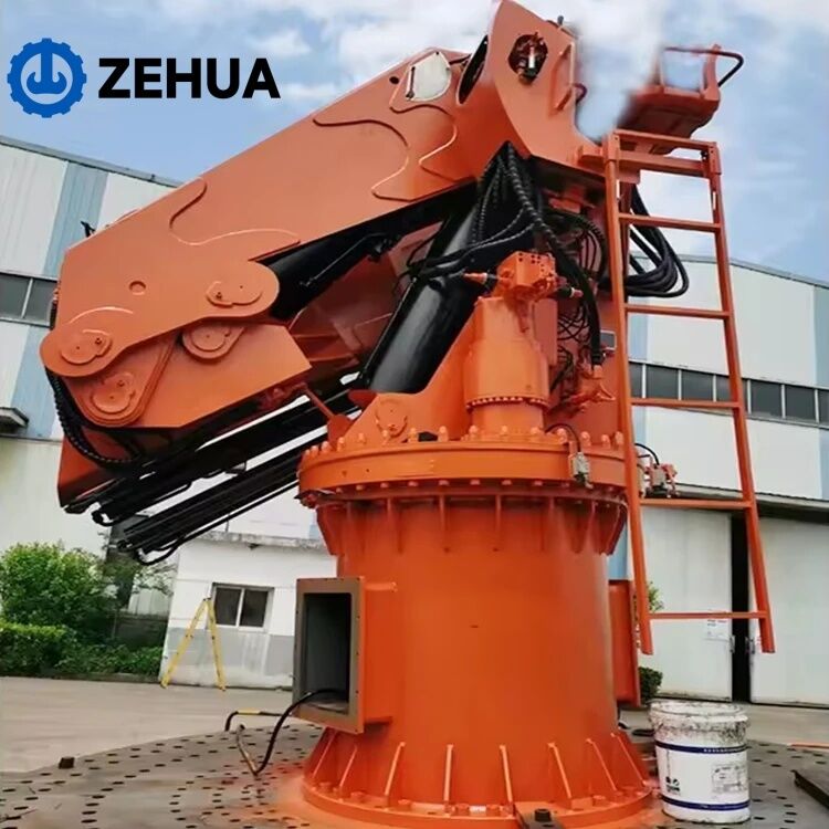 High Quality Mini Hydraulic Marine Crane | Zehua Marine Travel Lift for Yacht & Ship Handling