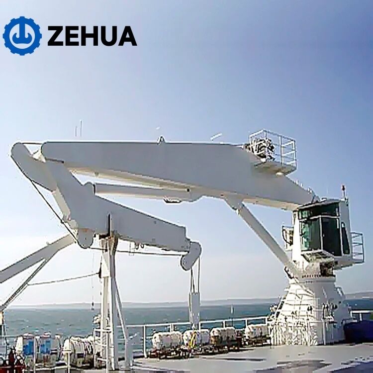 High Quality Mini Hydraulic Marine Crane | Zehua Marine Travel Lift for Yacht & Ship Handling