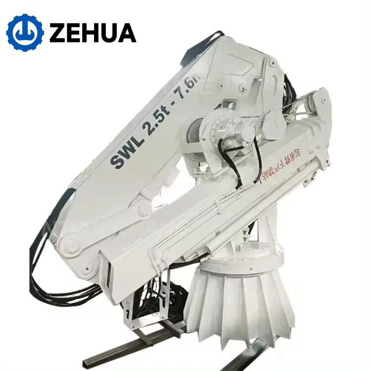 High Quality Mini Hydraulic Marine Crane | Zehua Marine Travel Lift for Yacht & Ship Handling