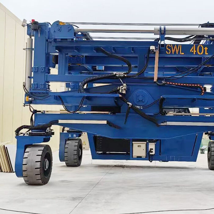 25 ton 40 ton op maat 20m 15m Span Rubber Tired Tire Gantry Crane 20 ton te koop