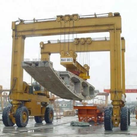 Zehua 20ft/40ft/45ft Container Gantry Crane 50ton Container Straddle Carrier Rubber Tire Gantry Crane Manufacturer in China