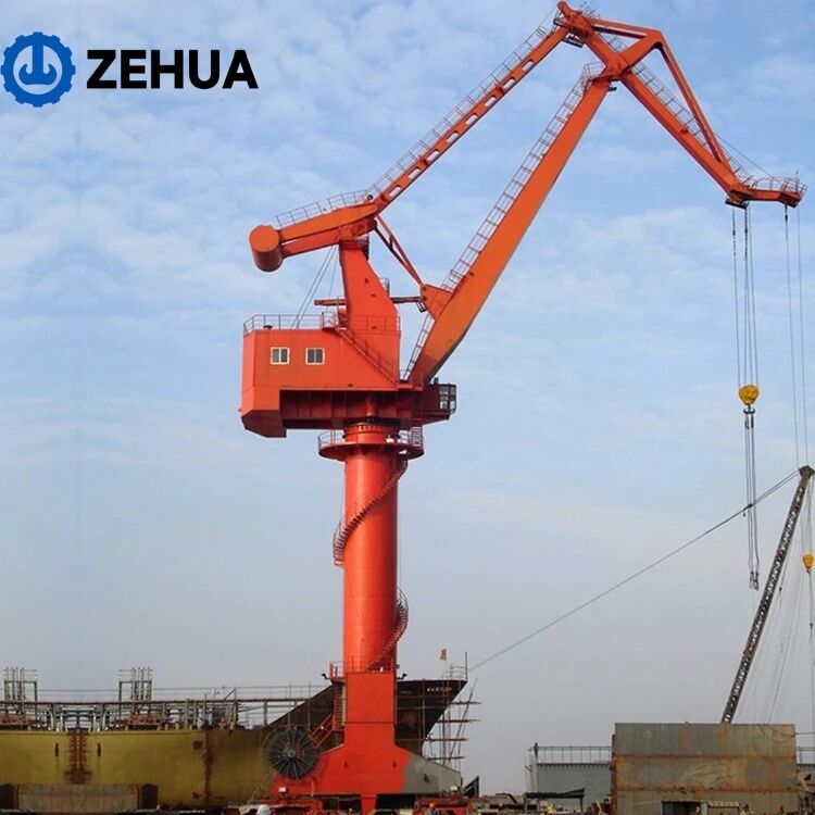 High Efficiency Heavy Duty Rail Mounted Harbor Portal Crane for Port Container Handling
