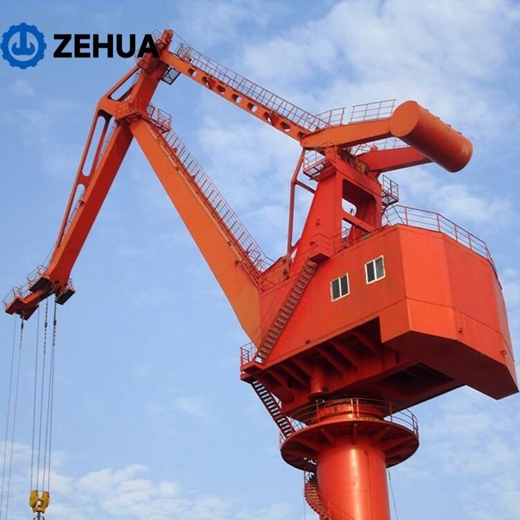 High Performance Rail Mounted Portal Crane | Professional Harbor Crane for Bulk Cargo & Container Lifting