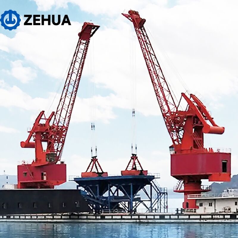 High Performance Rail Mounted Portal Crane | Professional Harbor Crane for Bulk Cargo & Container Lifting