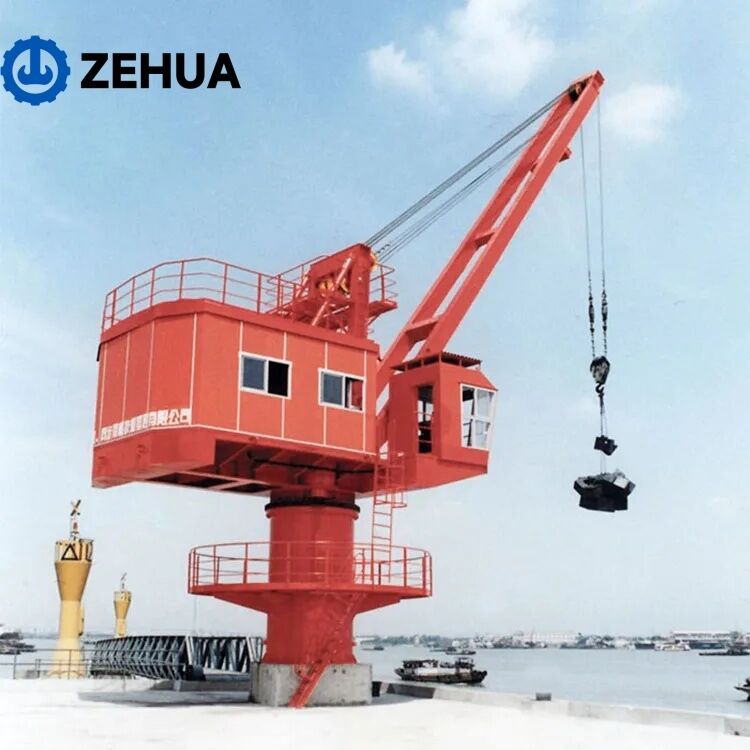 High Performance Rail Mounted Portal Crane | Professional Harbor Crane for Bulk Cargo & Container Lifting