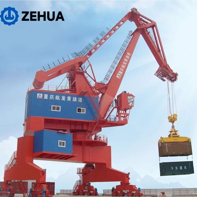 High Performance Rail Mounted Harbor Portal Crane Heavy Duty Port Crane for Bulk Cargo & Container Handling