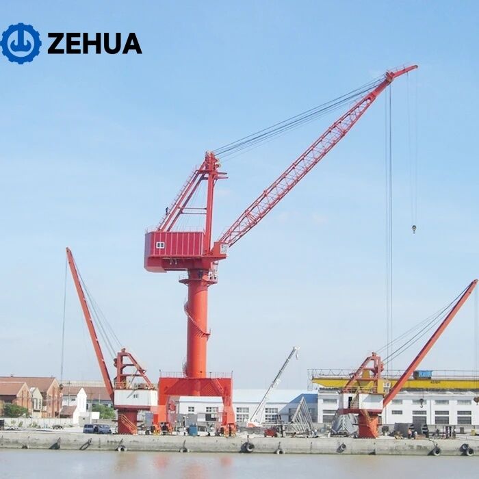 High Performance Rail Mounted Harbor Portal Crane Heavy Duty Port Crane for Bulk Cargo & Container Handling