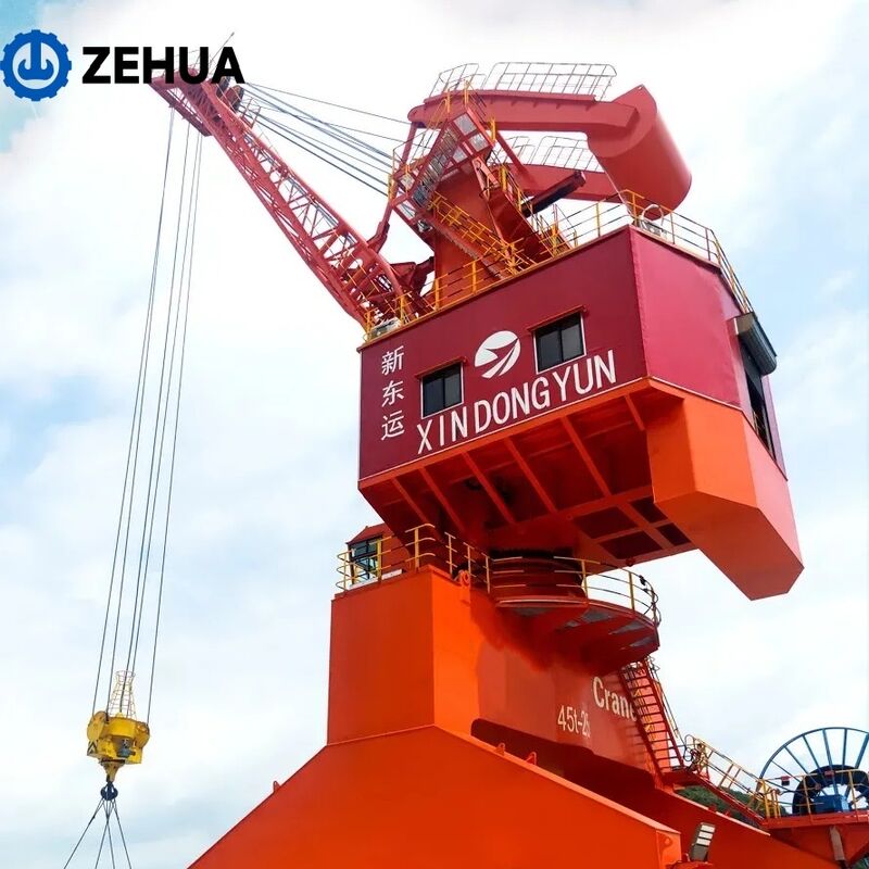 Customizable Heavy Duty Port Crane Rail-Mounted Harbor Portal Crane with High Stability & Long Service Life