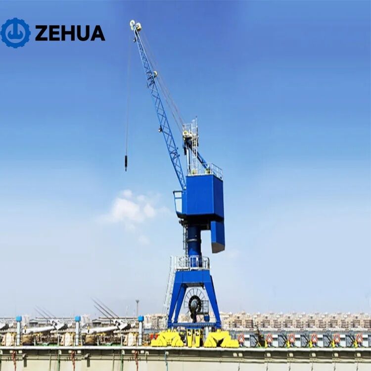 Customizable Heavy Duty Port Crane Rail-Mounted Harbor Portal Crane with High Stability & Long Service Life