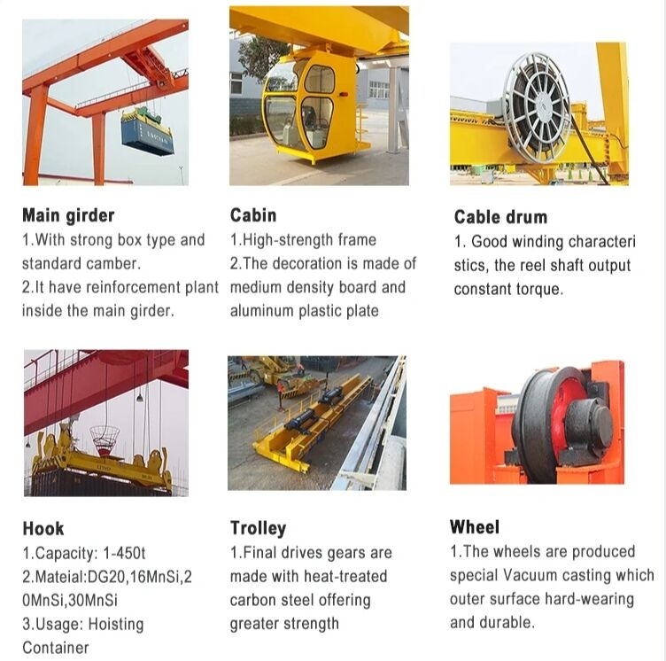 Zehua RTG Offshore Gantry Pipe Stack Gantry Cranes Used Mobile Gantry Crane 10t for Sale