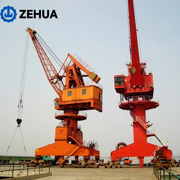 Portal Crane Sea Port Portal Ship Crane Fourlink Harbour Crane SingleboomFourboom Harbour Port Crane Portal Crane