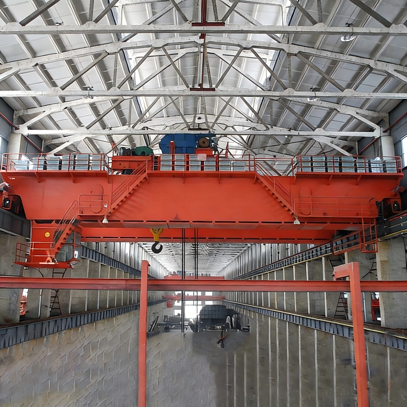 Top Quality Safe Casting Overhead Crane QDY Type Double Girder Overhead Crane for Metallurgical Industry