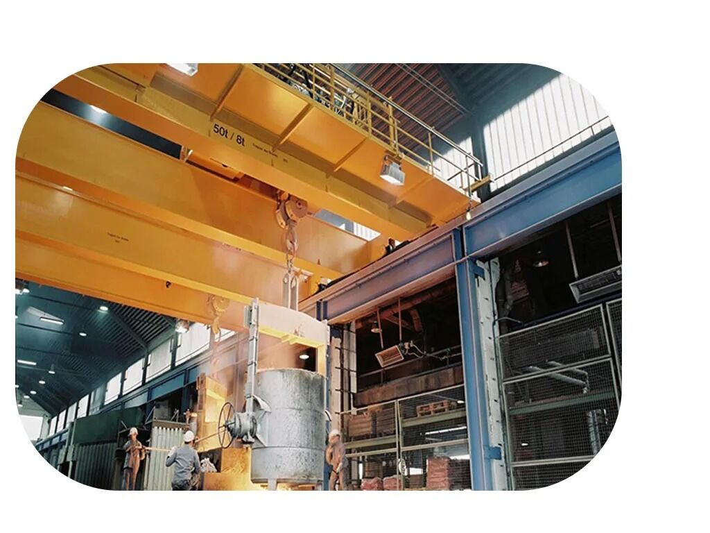 New Design Travelling Double Girder Overhead Crane 10-30 Ton European Bridge Crane Workshop Use Zehua Brand