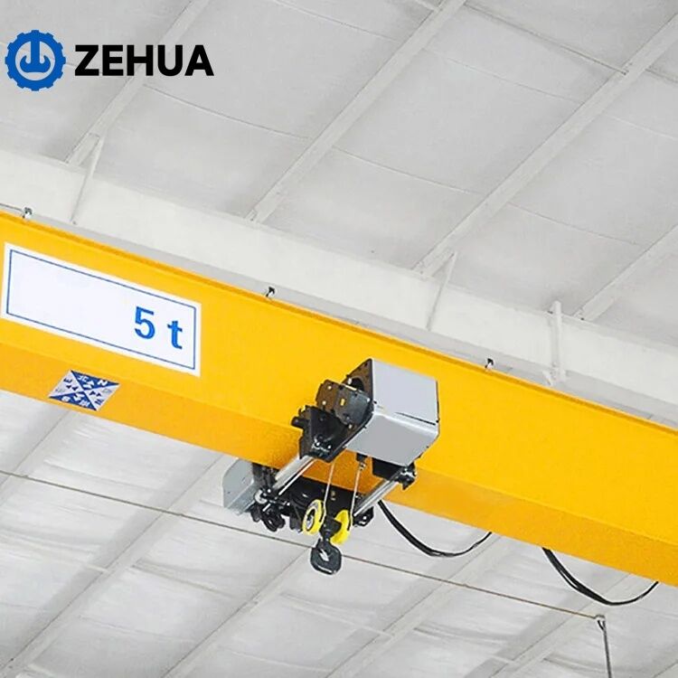 Factory Top Quality Single Girder Overhead Crane European Style 5 Ton 10 Ton Traveling Bridge Crane Price