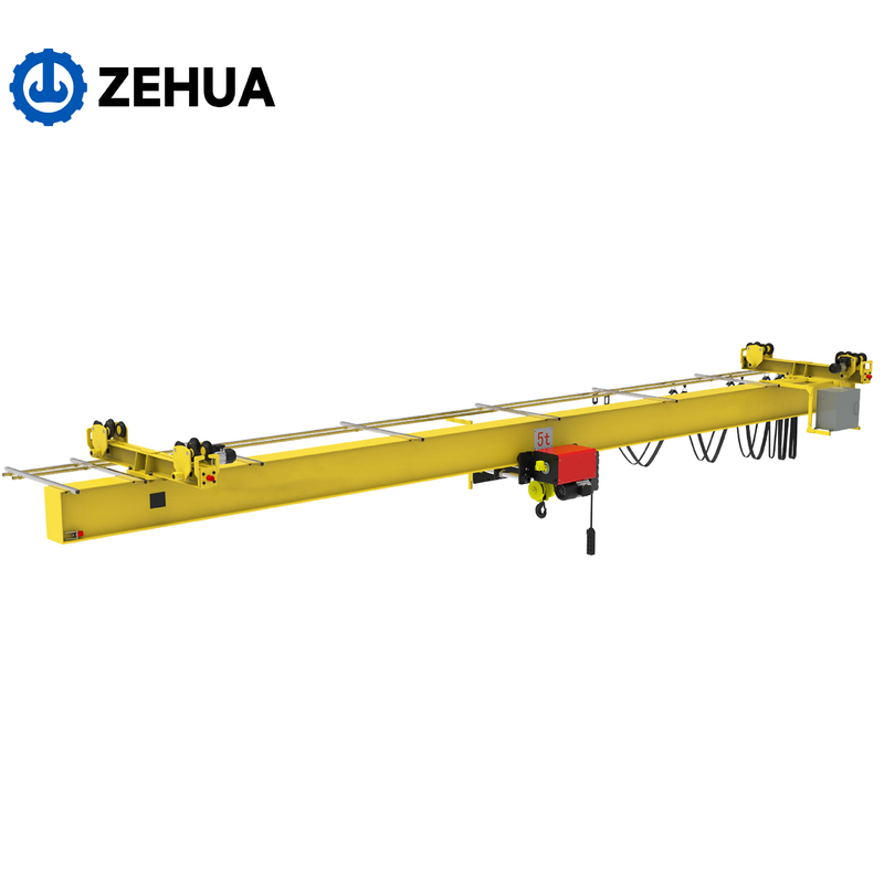 Factory Top Quality Single Girder Overhead Crane European Style 5 Ton 10 Ton Traveling Bridge Crane Price