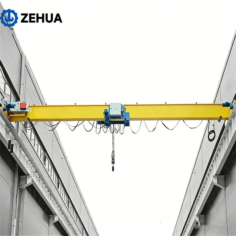 Factory Top Quality Single Girder Overhead Crane European Style 5 Ton 10 Ton Traveling Bridge Crane Price