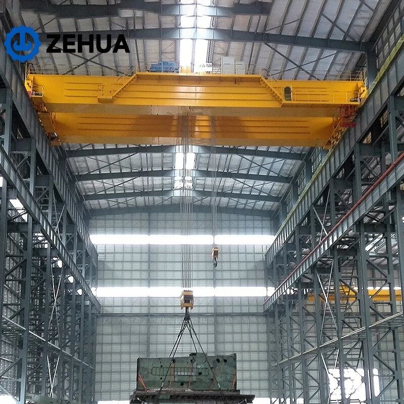 Zehua Hoist Runway Beam Trolley Electric Overhead Crane Runway Ksq Double Beam Bridge Double Direction Trolley For Crane
