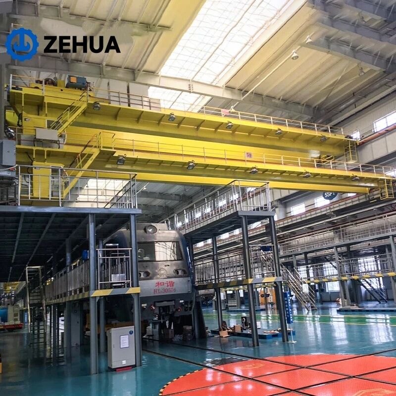 Zehua European Model Type Double Girder Overhead Crane Marble Plant Granite Stone Plate Lifting Ksq Double Girder Overhead Crane
