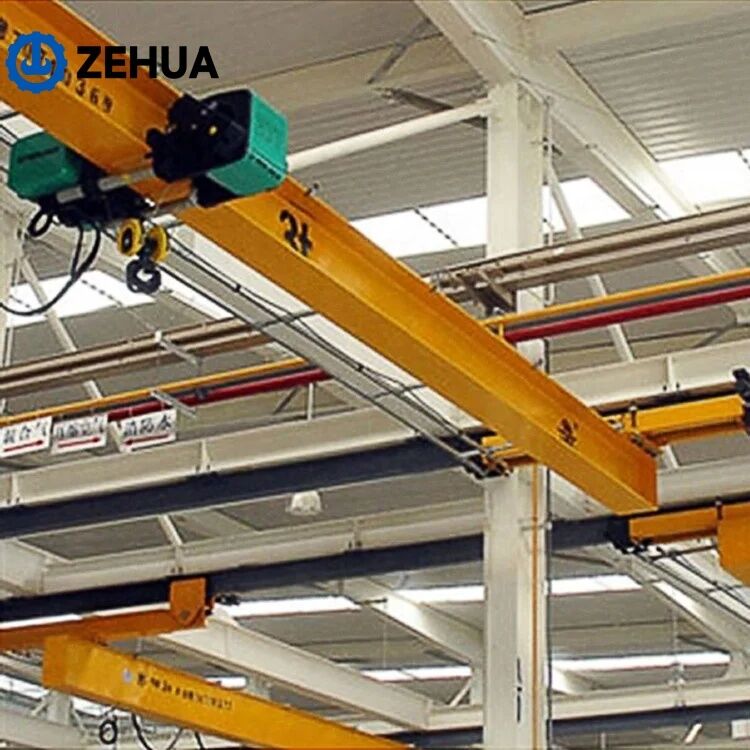 Zehua Single Girder Crane End Carriage Single Arm European Type Model Overhead Crane 15 Ton 5-Ton-Single-Girder-Overhead-Crane