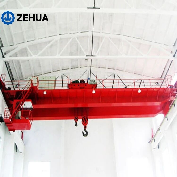 Zehua Crane Tunggal Girder Span 10 Ton Lx Electric Suspension Monorail Overhead Crane