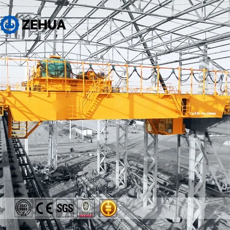 Zehua Crane Electric Overhead Crane Motor Winch Type Double Girder Overhead Crane