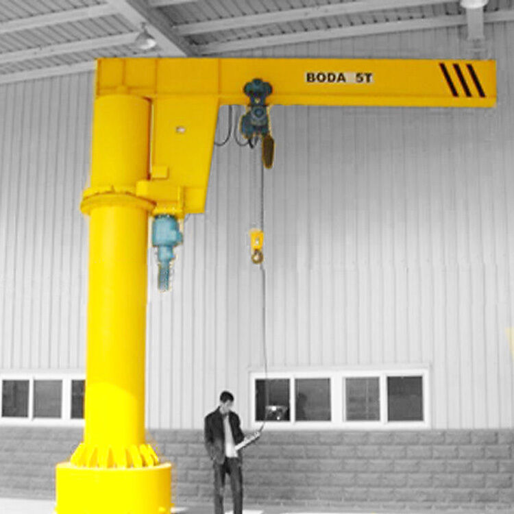 2ton 3ton 5ton Workshop Lifting Jib Crane with Electric Hoist Rotating Jib Crane