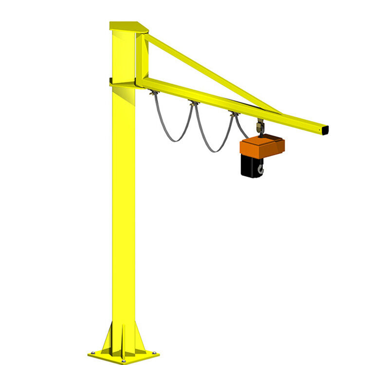 2ton 3ton 5ton Workshop Lifting Jib Crane with Electric Hoist Rotating Jib Crane