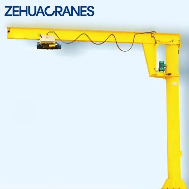 Zehua 360-Degree Rotation Cantilever Crane Motor-Driven Jib Crane with Customizable Capacity and Lifting Height