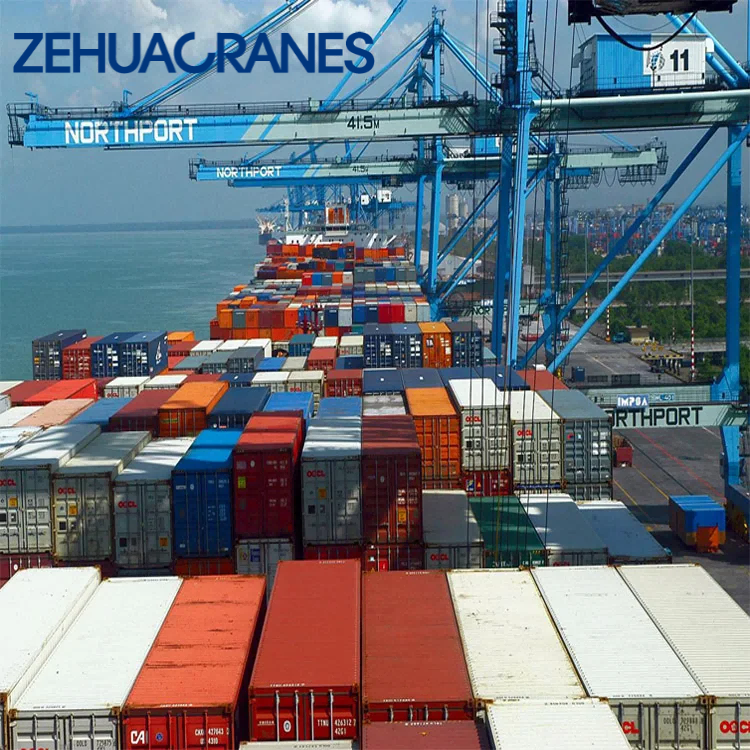 ZEHUA 2026 New STS Quay Crane 40.5-70T Heavy Duty STS Port Crane for Ultra Large Container Vessels