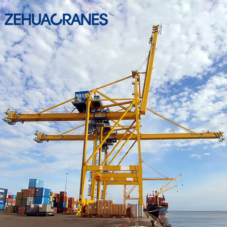 2026 New STS Ship to Shore Container Crane 41T-65T Intelligent Ship-to-Shore Gantry Crane A8 24/7 Container Loading Unloading