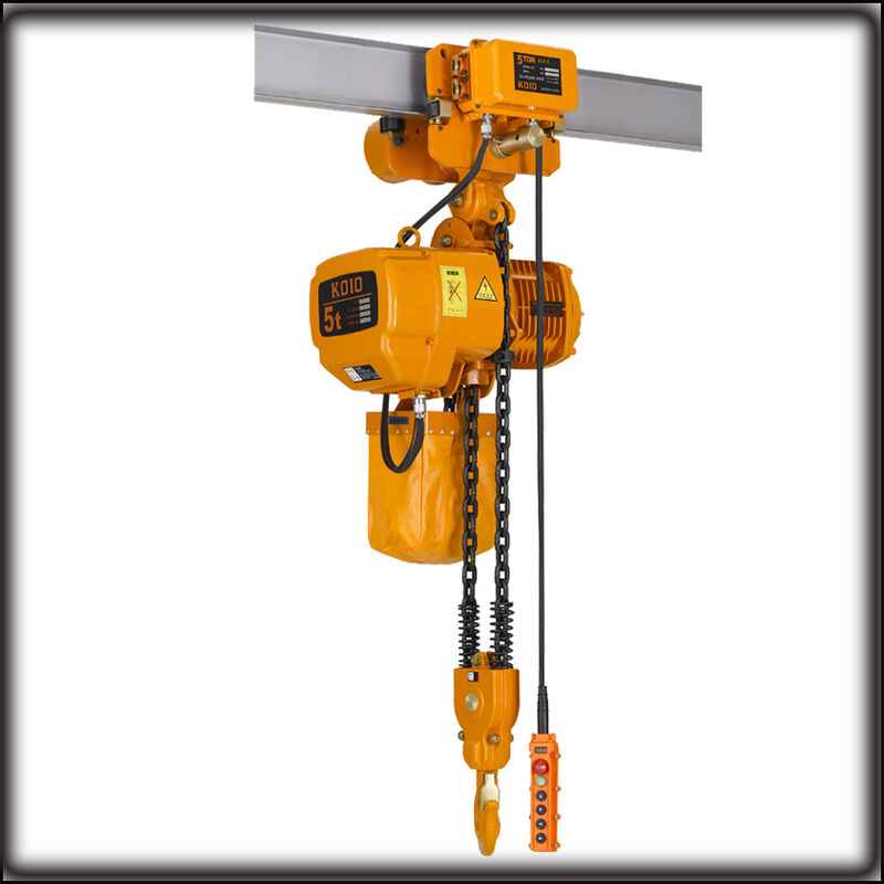 Mini Wireless Remote Control Electric Chain Hoist 2 Ton Portable for Home Garage Warehouse Lifting