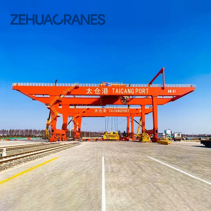 Rail Mounted Gantry Crane Automated Container Yard Lifting Solution for Intermodal Terminals and Freight Depots